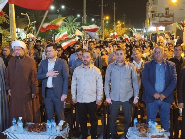 تصاویر/ تجلی وحدت در شهر چاه‌مبارک