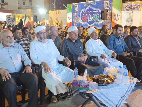 تصاویر/ تجلی وحدت در شهر چاه‌مبارک