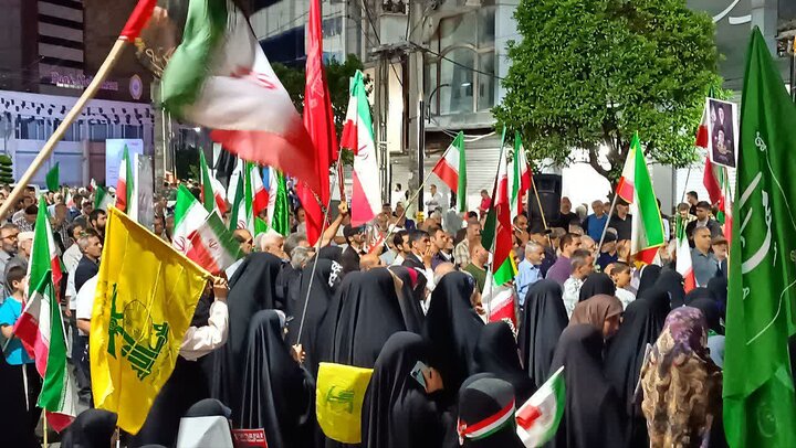تصاویر/ حضور حماسی چالوس
