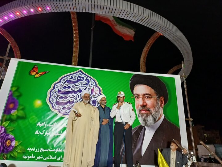 تصاویر/نود و سومین شب تجمع مردمی شهرستان زرندیه