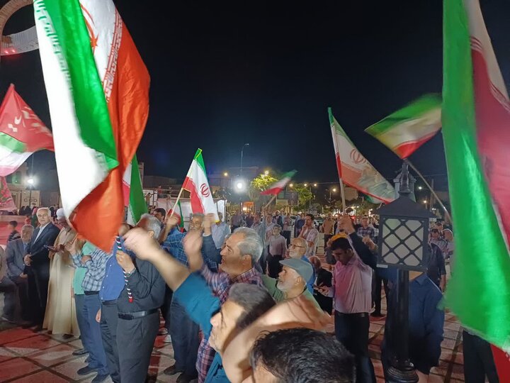 تصاویر/نود و سومین شب تجمع مردمی شهرستان زرندیه