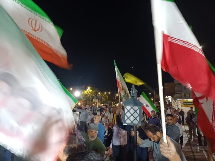 تصاویر/نود و سومین شب تجمع مردمی شهرستان زرندیه