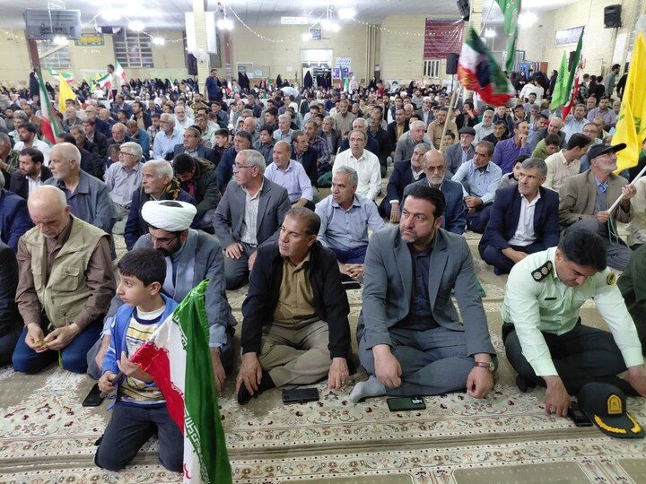تصاویر / برگزاری مراسم جشن عید غدیر در مسجد جامع قروه درگزین
