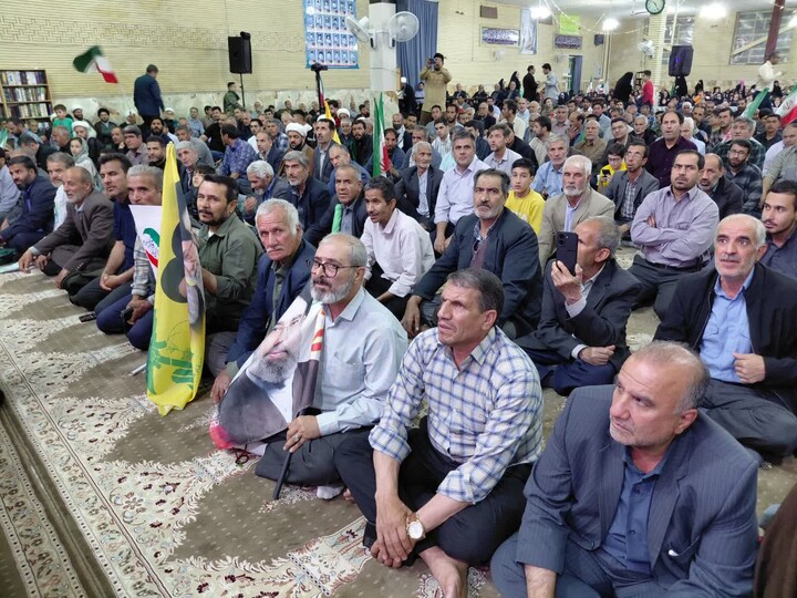 تصاویر / برگزاری مراسم جشن عید غدیر در مسجد جامع قروه درگزین