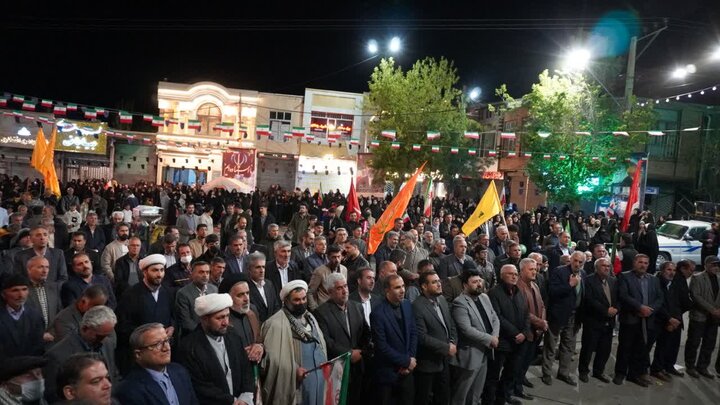 تصاویر/ جشن ازدواج در نود و سومین شب از حضور مردمی در چالدران