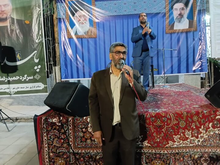 تصاویر/ اجتماعات خونخواهی امام شهید امت مردم فهیم خاورشهر