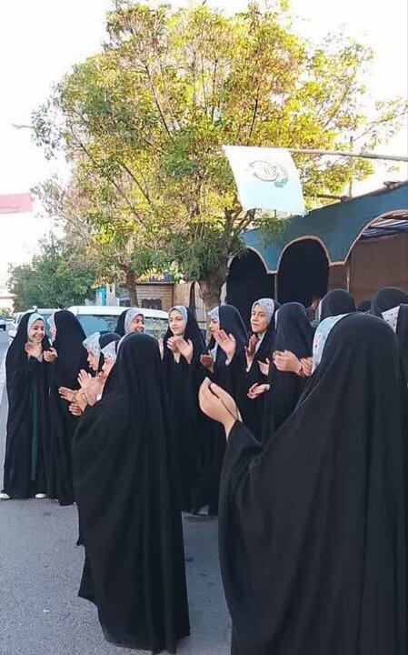 تصاویر/ استمرار حضور و فعالیت جهادی خواهران مبلغه در موکب فتح خیبر مدرسه علمیه حضرت رسول اکرم (ص) شهرستان تکاب