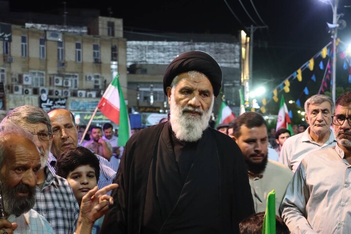 اجتماع بزرگ لبیک یا خامنه ای شهرستان اندیمشک