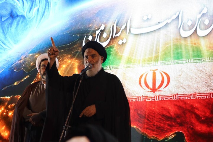 اجتماع بزرگ لبیک یا خامنه ای شهرستان اندیمشک