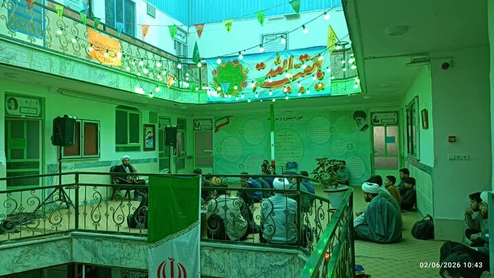 تصاویر/برگزاری درس اخلاق ویژه طلاب نورآبادی