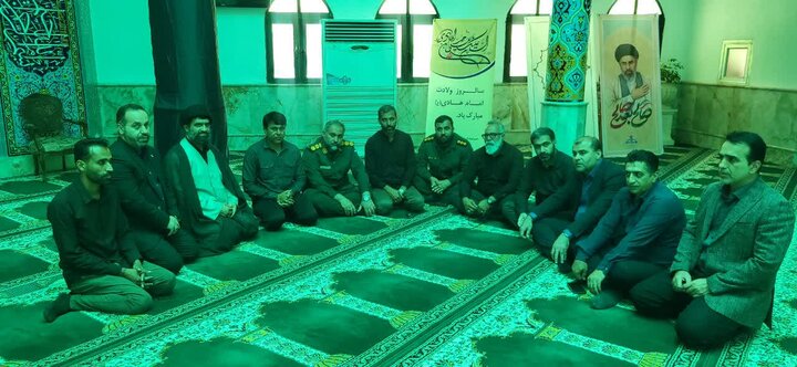تصاویر/ آیین نامگذاری  یک پارک در محمودآباد به نام شهدای میناب