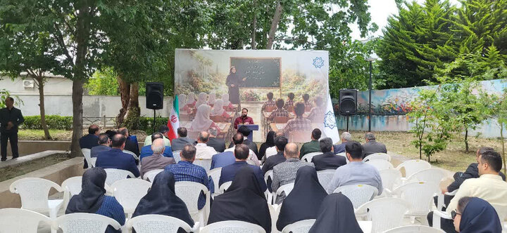تصاویر/ آیین نامگذاری  یک پارک در محمودآباد به نام شهدای میناب