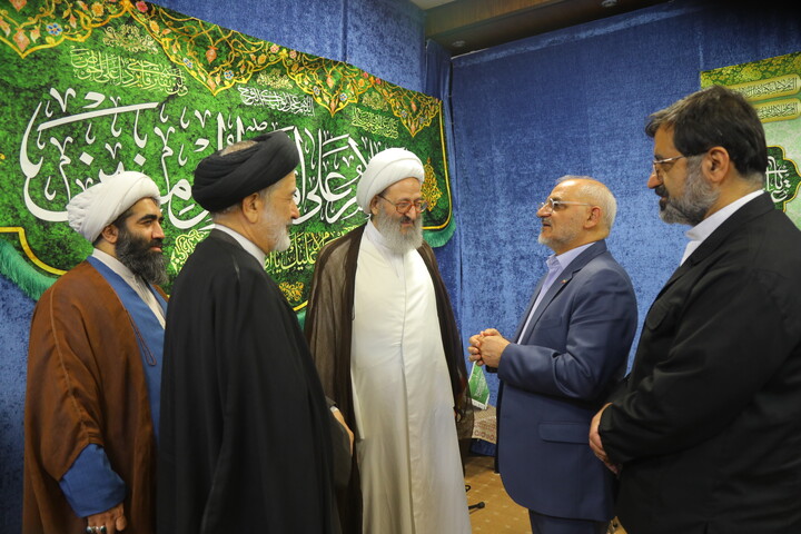 تصاویر / دیدار رئیس دفتر رئیس‌جمهور با آیت‌الله‌ فقیهی