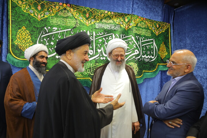 تصاویر / دیدار رئیس دفتر رئیس‌جمهور با آیت‌الله‌ فقیهی