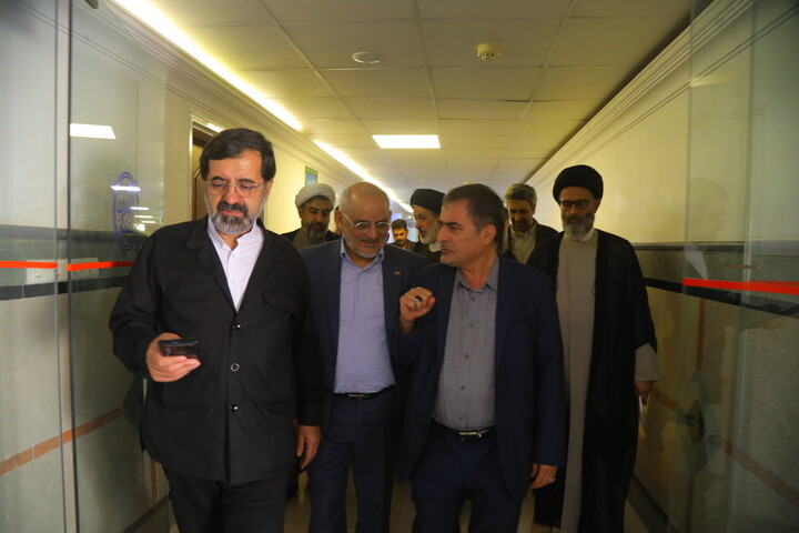 تصاویر / دیدار رئیس دفتر رئیس‌جمهور با آیت‌الله‌ فاضل لنکرانی