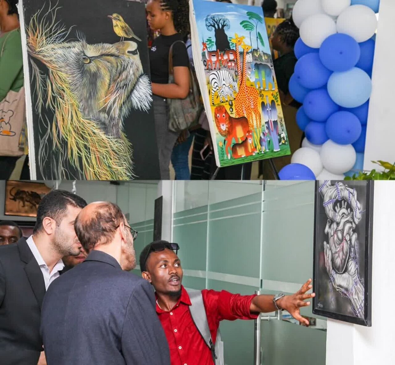 Quand l’art unit les cœurs : les étudiants tanzaniens rendent hommage aux élèves de Minab