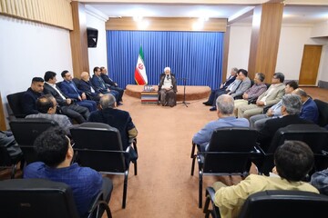تصاویر/ دیدار رؤسای اتحادیه های صنفی و انجمن اسلامی مازندران با نماینده ولی فقیه در استان