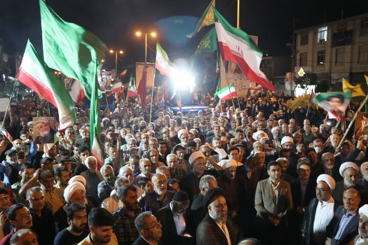 تصاویر/ حضور حماسی نکا