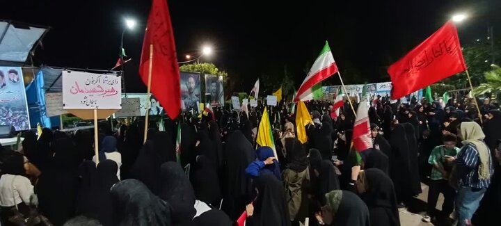 تصاویر/ حضور حماسی محمودآباد