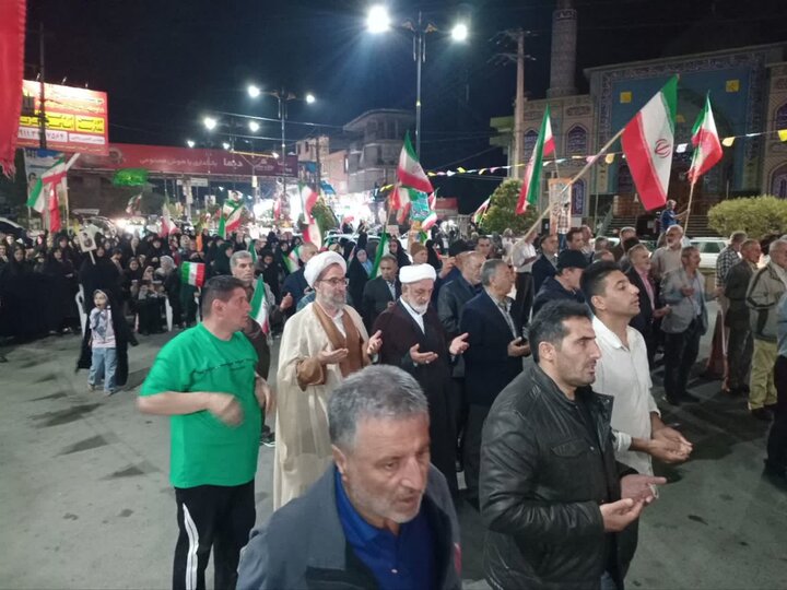 تصاویر/ حضور حماسی مرزن آباد