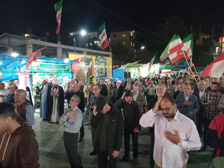 تصاویر/ حضور حماسی مرزن آباد