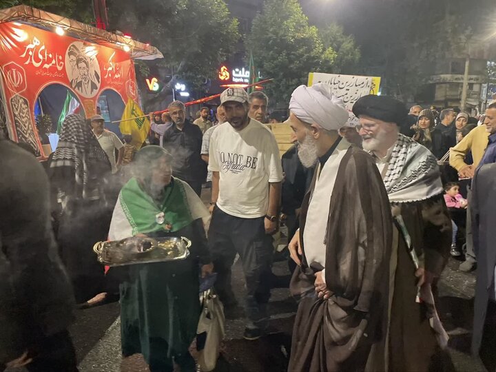 تصاویر/ حضور حجت الاسلام و المسلمین محمدی لائینی در حماسه ساری