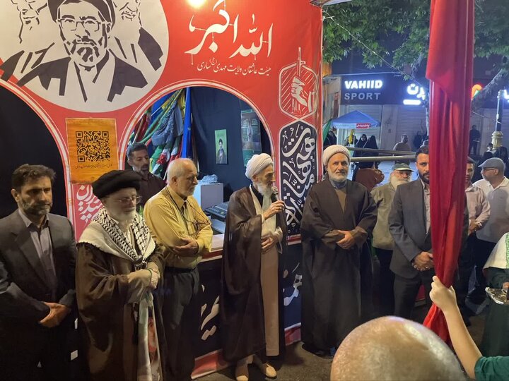 تصاویر/ حضور حجت الاسلام و المسلمین محمدی لائینی در حماسه ساری