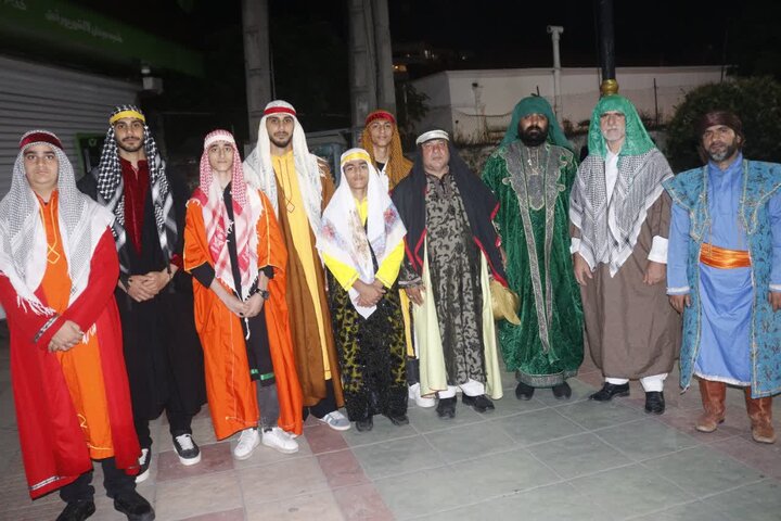 تصاویر/ آغاز سومین جشن بین المللی در آمل، پایتخت علویان