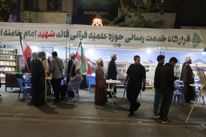 تصاویر/ استمرار فعالیت‌های قرارگاه خدمت رسانی مدرسه علمیه قرآنی قائد شهید امام خامنه‌ای ارومیه