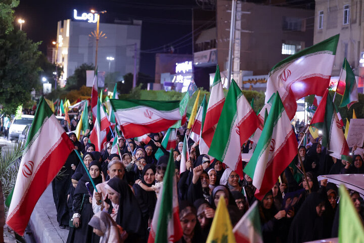 تصاویر/ اجتماع لبیک یا امام در بوشهر