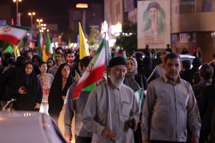 تصاویر/ اجتماع لبیک یا امام در بوشهر