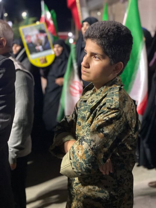 تصاویر/ حضور کودکان و نوجوانان در حضور حماسی کلاردشت