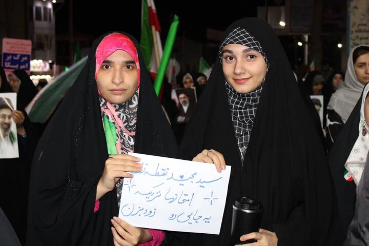 تصاویر/ حضور کودکان و نوجوانان در حضور حماسی کلاردشت