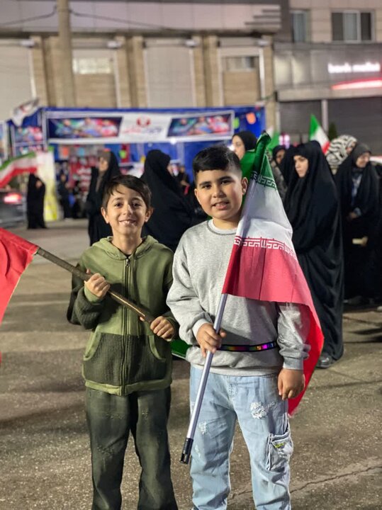 تصاویر/ حضور کودکان و نوجوانان در حضور حماسی کلاردشت