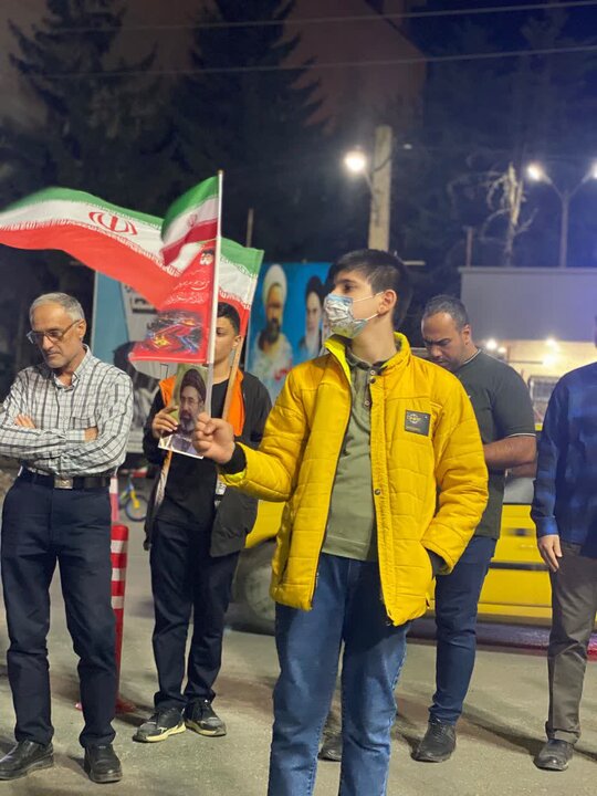 تصاویر/ حضور کودکان و نوجوانان در حضور حماسی کلاردشت
