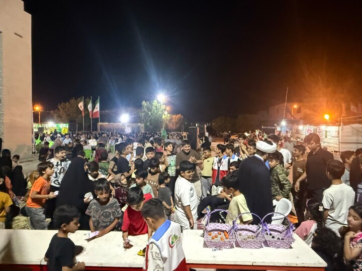 تصاویر/ اجتماع سنگرنشینان بخش #بندر_ریک در پشتیبانی از مردان میدان