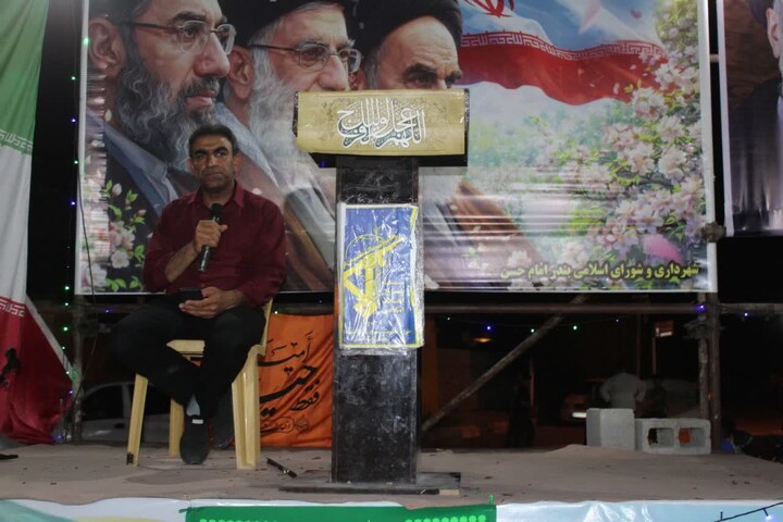 تصاویر/ حضور باشکوه مردم ولایتمدار و وفادار بخش امام حسن(ع) در سنگر خیابان
