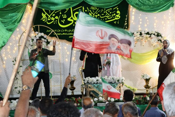 تصاویر/ اجتماع نود و چهارم مردم دیّر در حمایت از نظام