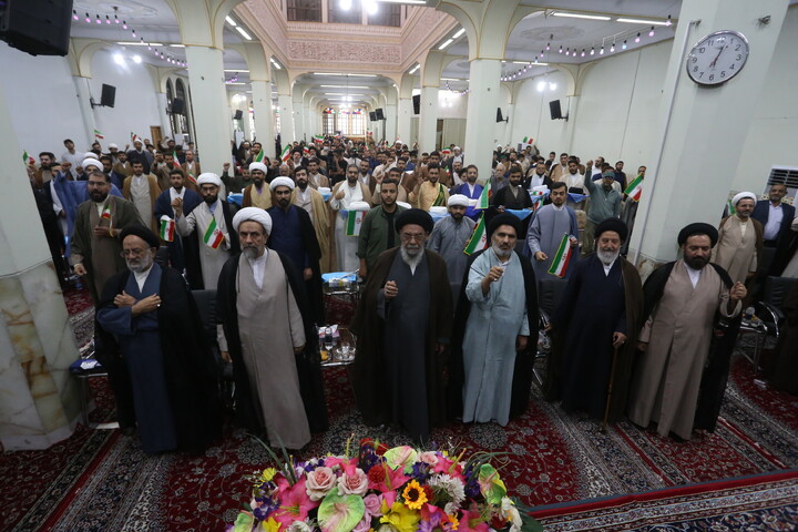 تصاویر/ آیین عمامه گذاری طلاب حوزه علمیه اصفهان