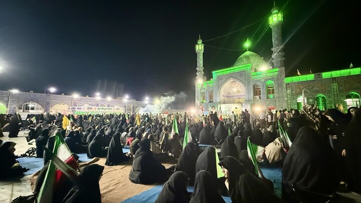 تصاویر/اجتماع امت حزب الله و مراسم تعمیم طلاب  مدرسه علمیه صاحب الزمان شوشتر