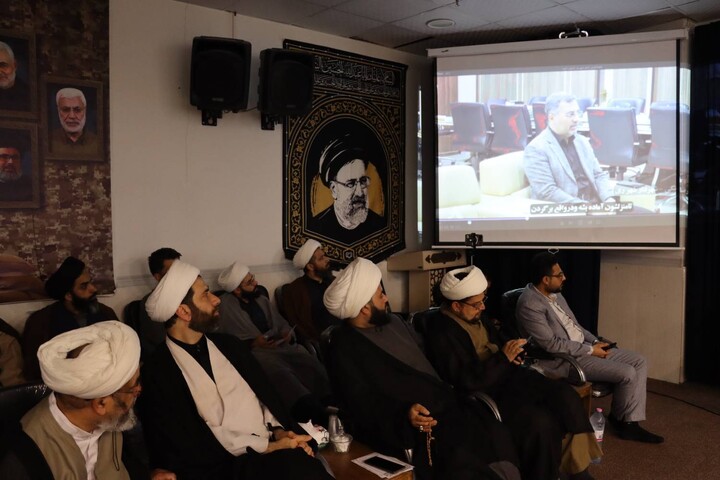 آیین تجلیل از طلاب جهادی جنگ تحمیلی رمضان در استان خوزستان
