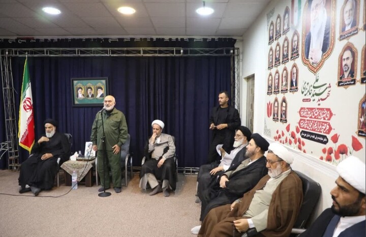 آیین تجلیل از طلاب جهادی جنگ تحمیلی رمضان در استان خوزستان