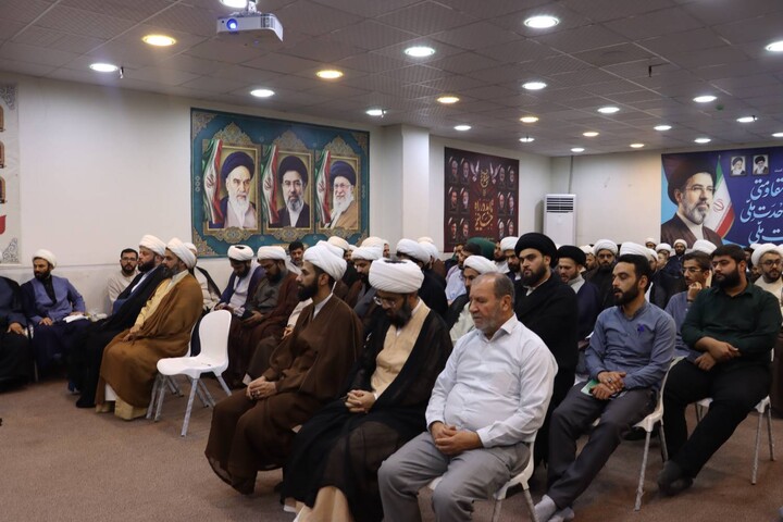آیین تجلیل از طلاب جهادی جنگ تحمیلی رمضان در استان خوزستان