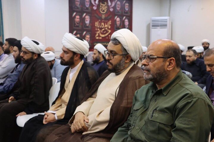 آیین تجلیل از طلاب جهادی جنگ تحمیلی رمضان در استان خوزستان