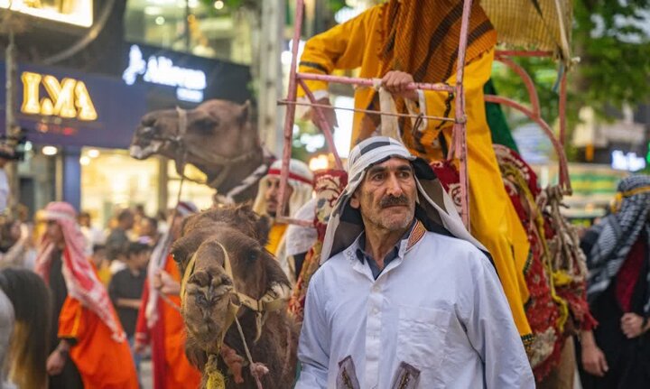 تصاویر/ کاروان نمادین غدیر در پایتخت علویان