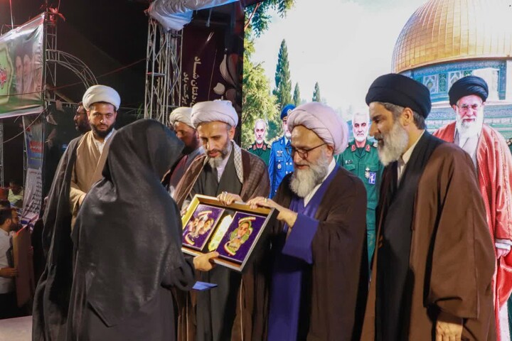 تصاویر/اجتماع مردم ولایتمدار شهرستان امیدیه