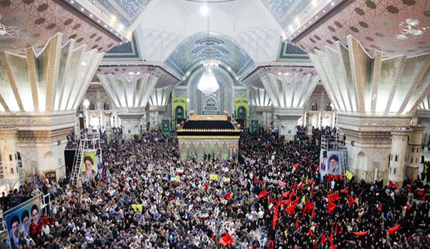 طهران تشهد مراسم الذكرى الـ37 لرحيل الإمام الخميني بمشاركة حشود غفيرة من الإيرانيين