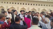 لکھنؤ؛ مولانا کلب جواد نقوی کا علماء کے ہمراہ بڑا امام باڑہ اور ٹرسٹ کی املاک کا جائزہ