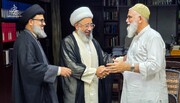 علامہ جواد نقوی سے سربراہ امتِ واحدہ اور ایم ڈبلیو ایم کے نائب چیئرمین کی ملاقات، شہیدِ امت کانفرنس کے انتظامات پر تبادلۂ خیال