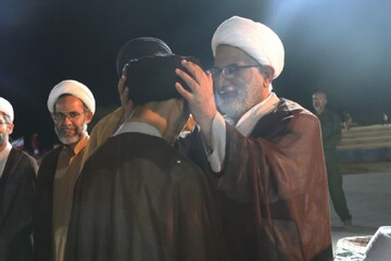 تصاویر | عمامه گذاری طلاب کنگان در عید غدیر